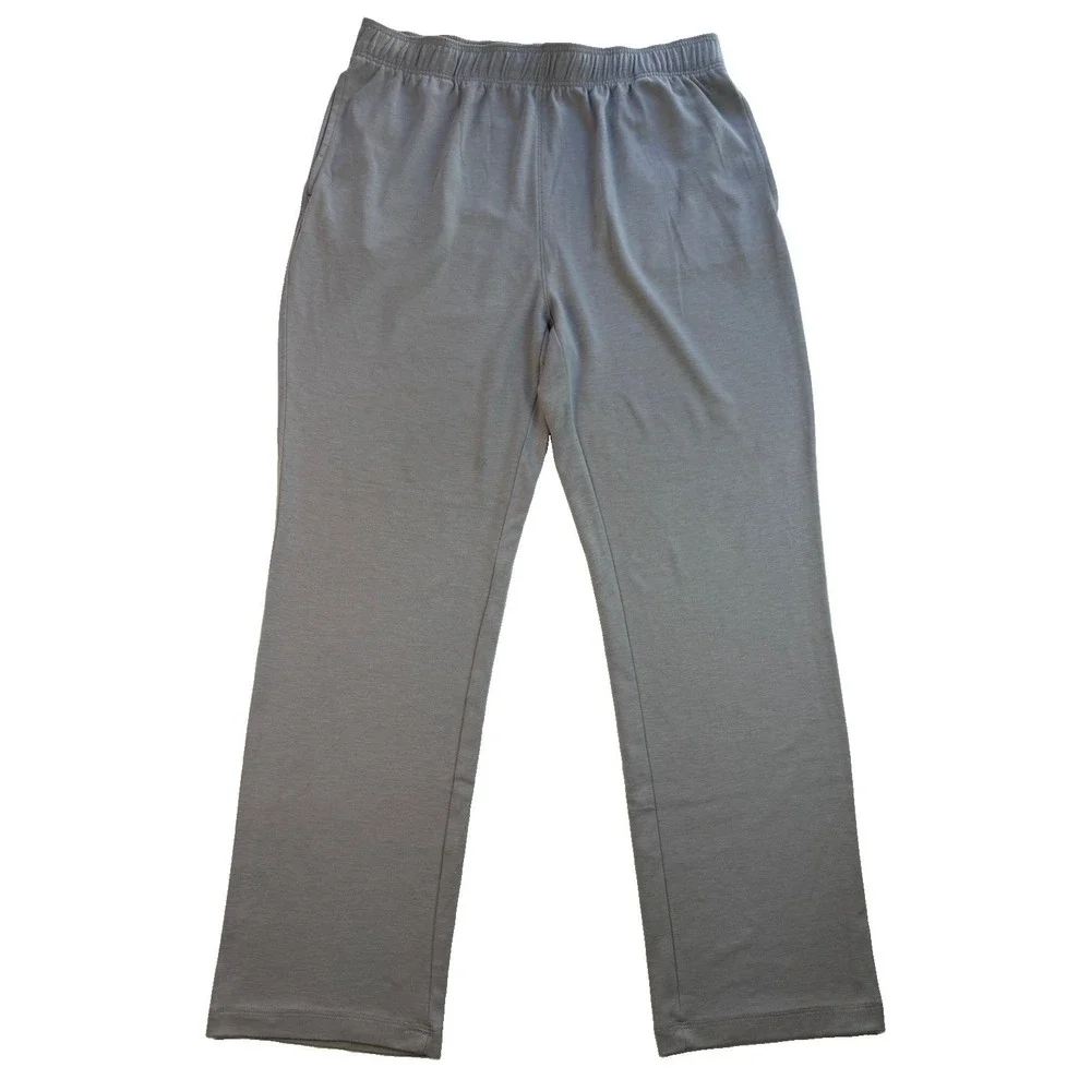 Tommy Bahama Men's M Gray Lounge Pants Marlin Logo Stretch Pajama 32x30